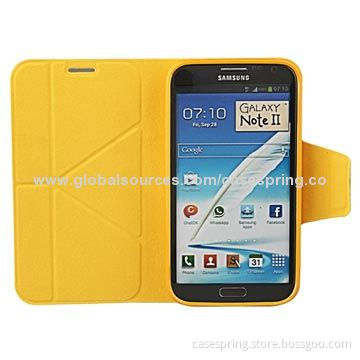 Leather Case for Samsung Galaxy Note II